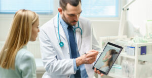 Plastic surgery consultation