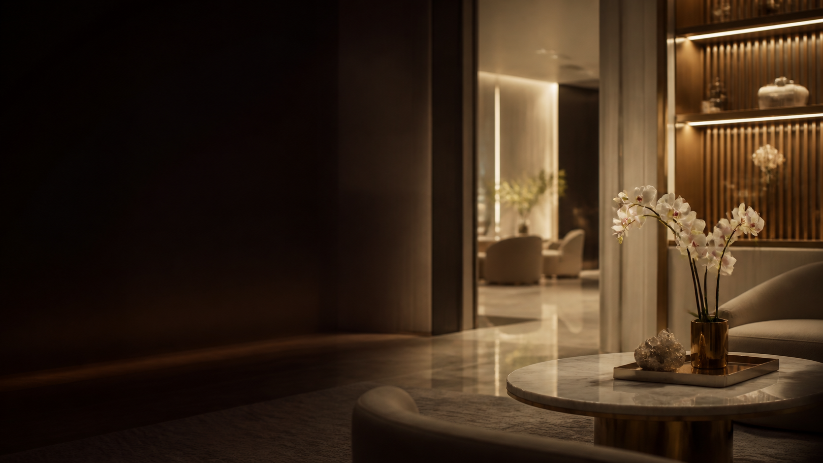 Luxury editorial interior for The Surgical Collective